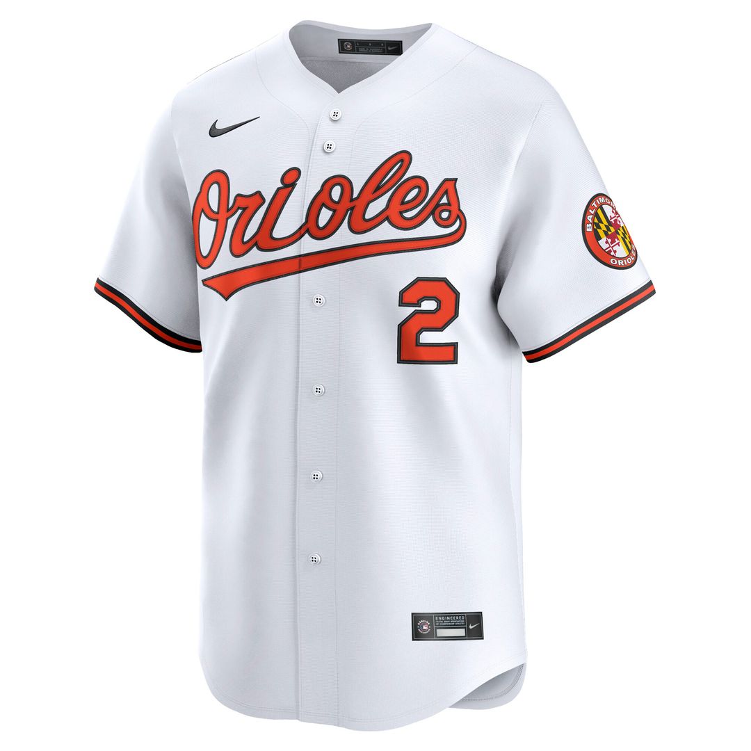 Baltimore Orioles Gunnar Henderson Nike Road Limited Jersey - Gray