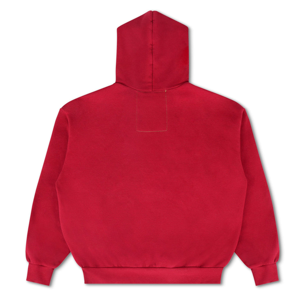 UNIVERSITY OF SOUTHERN CALIFORNIA PULLOVER HOODIE RELAXED - CARDINAL