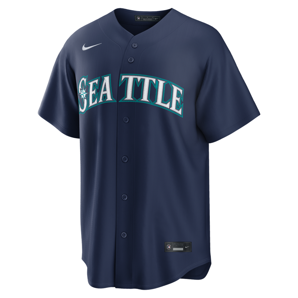 Seattle Mariners Cal Raleigh Nike Home Replica Jersey - White