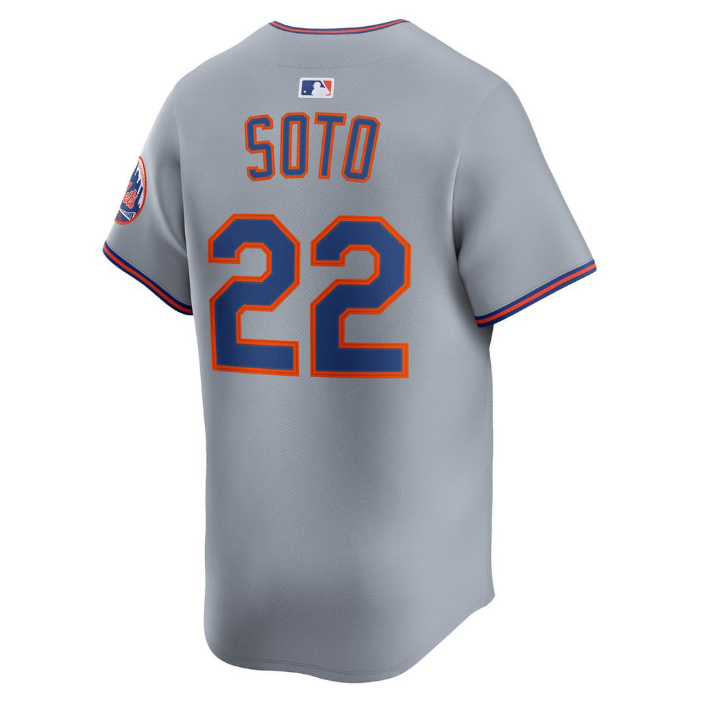 New York Mets Juan Soto Nike Alternate Limited Jersey - Black