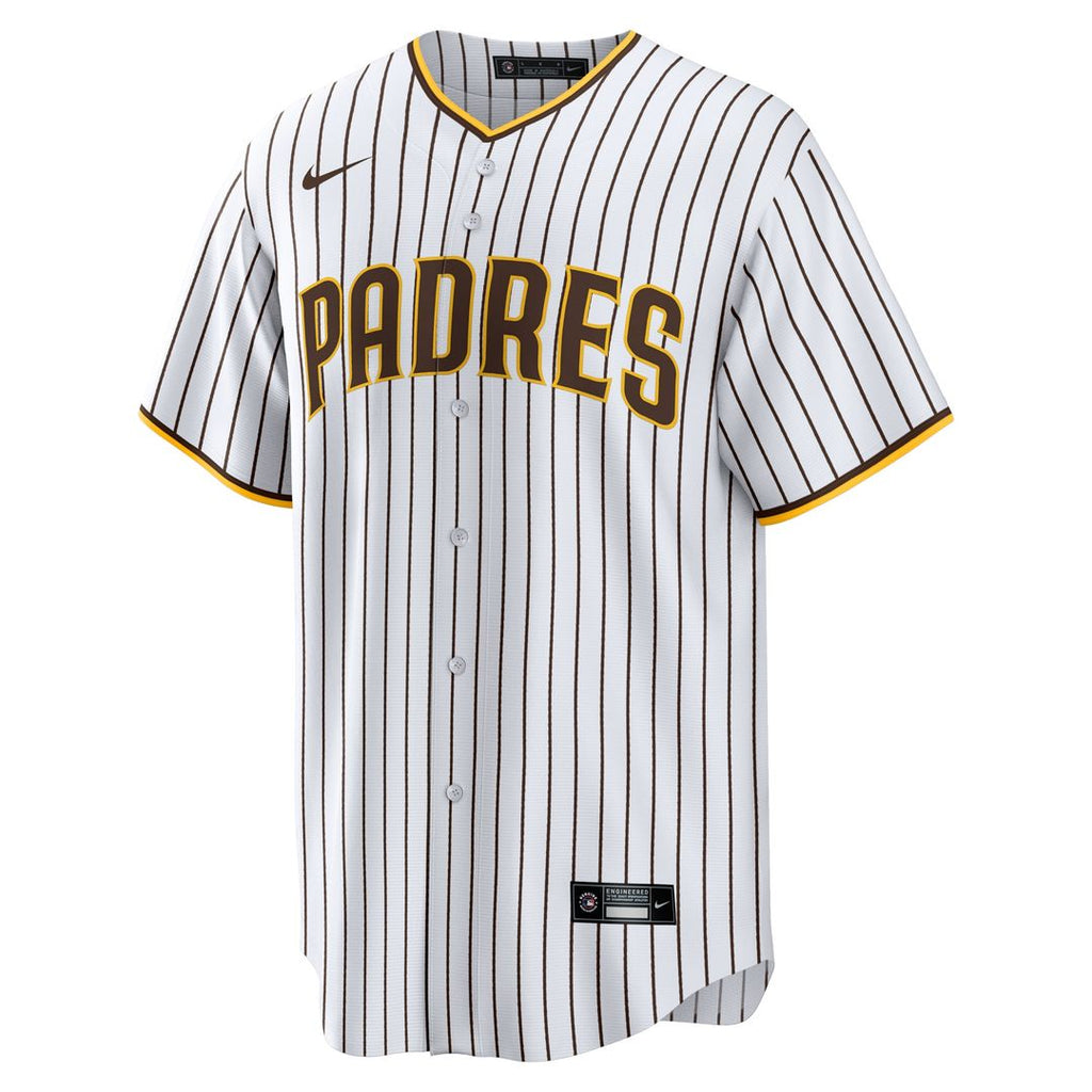 San Diego Padres Xander Bogaerts Nike Home Official Replica Jersey - White/Brown