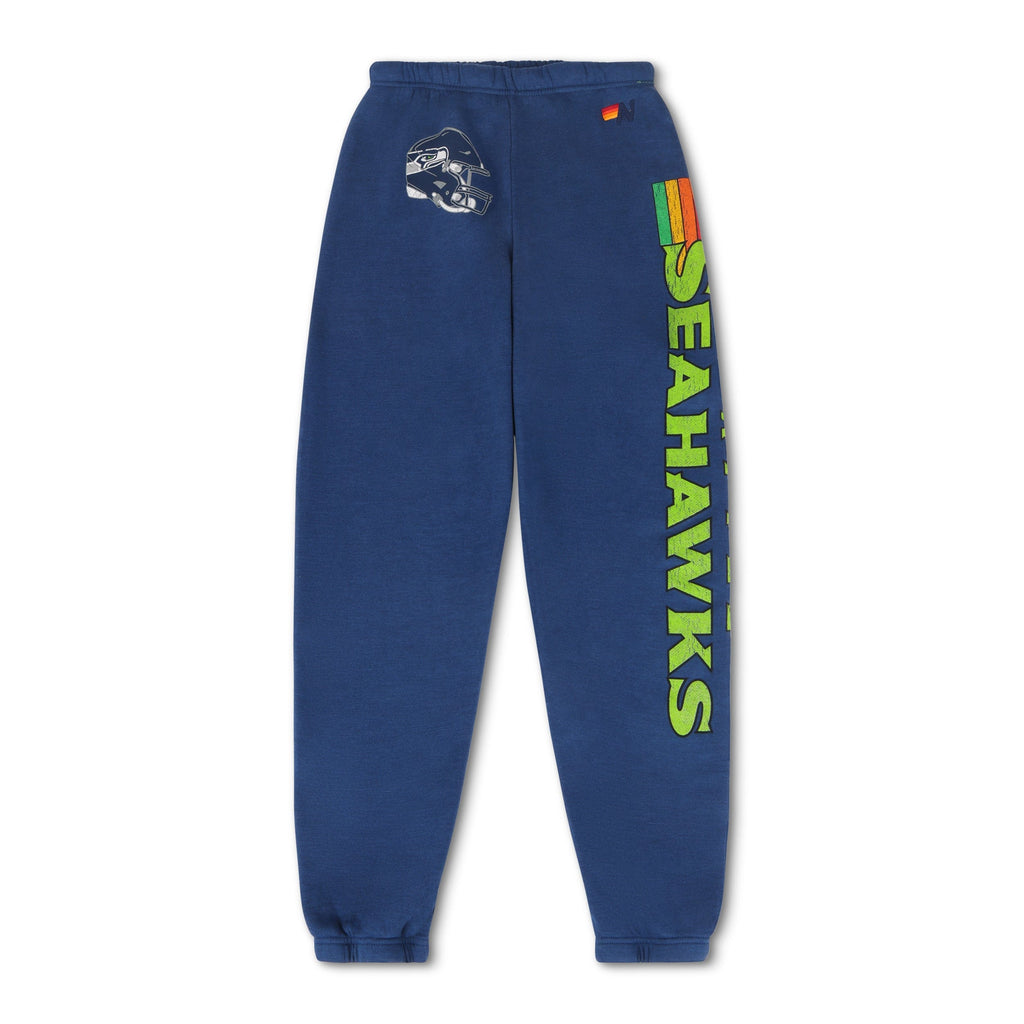 SEATTLE SEAHAWKS HELMET SWEATPANTS - ROYAL