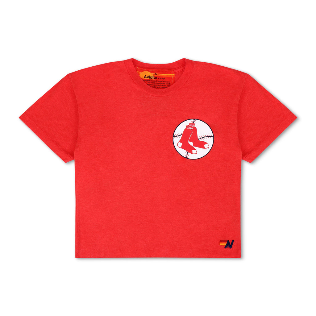 BOSTON RED SOX 2026 BOYFRIEND TEE - RED