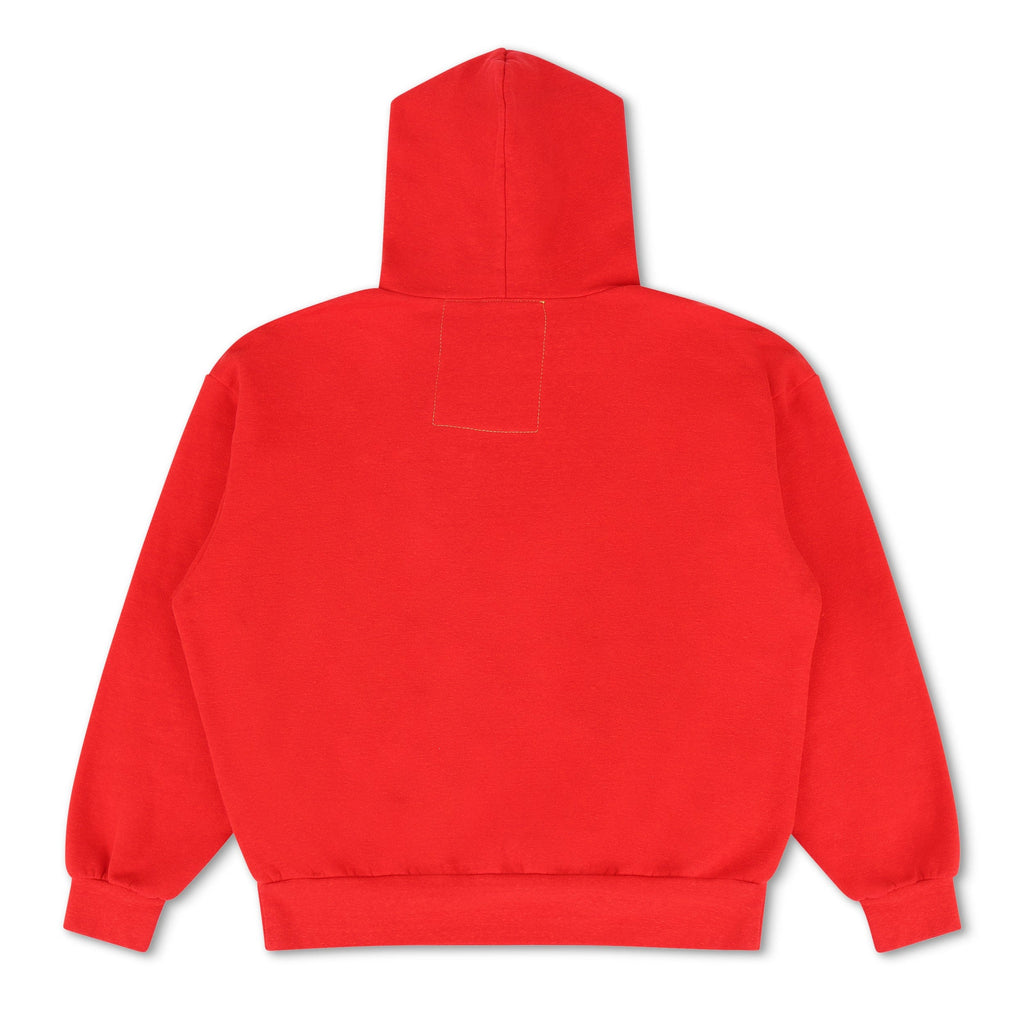 NEW ENGLAND PATRIOTS HELMET RELAXED PULLOVER HOODIE - FLASH RED