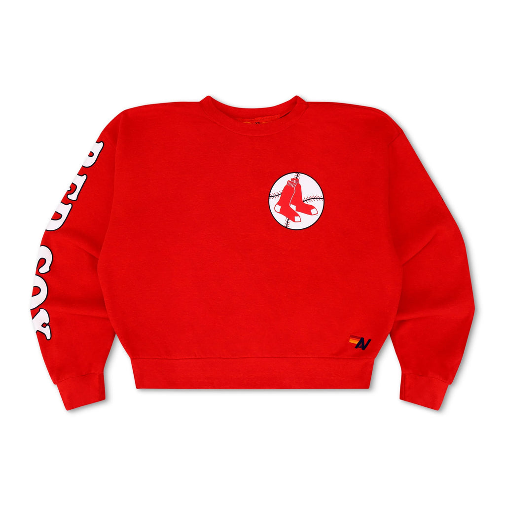 BOSTON RED SOX 2026 RELAXED CREW SWEATSHIRT - RED