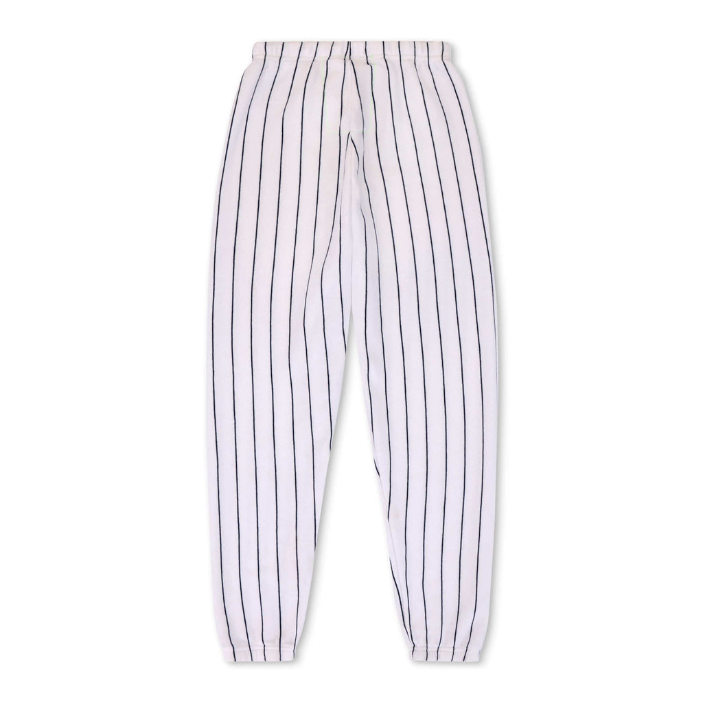 NEW YORK YANKEES PINSTRIPE 2026 SWEATPANTS - WHITE // NAVY