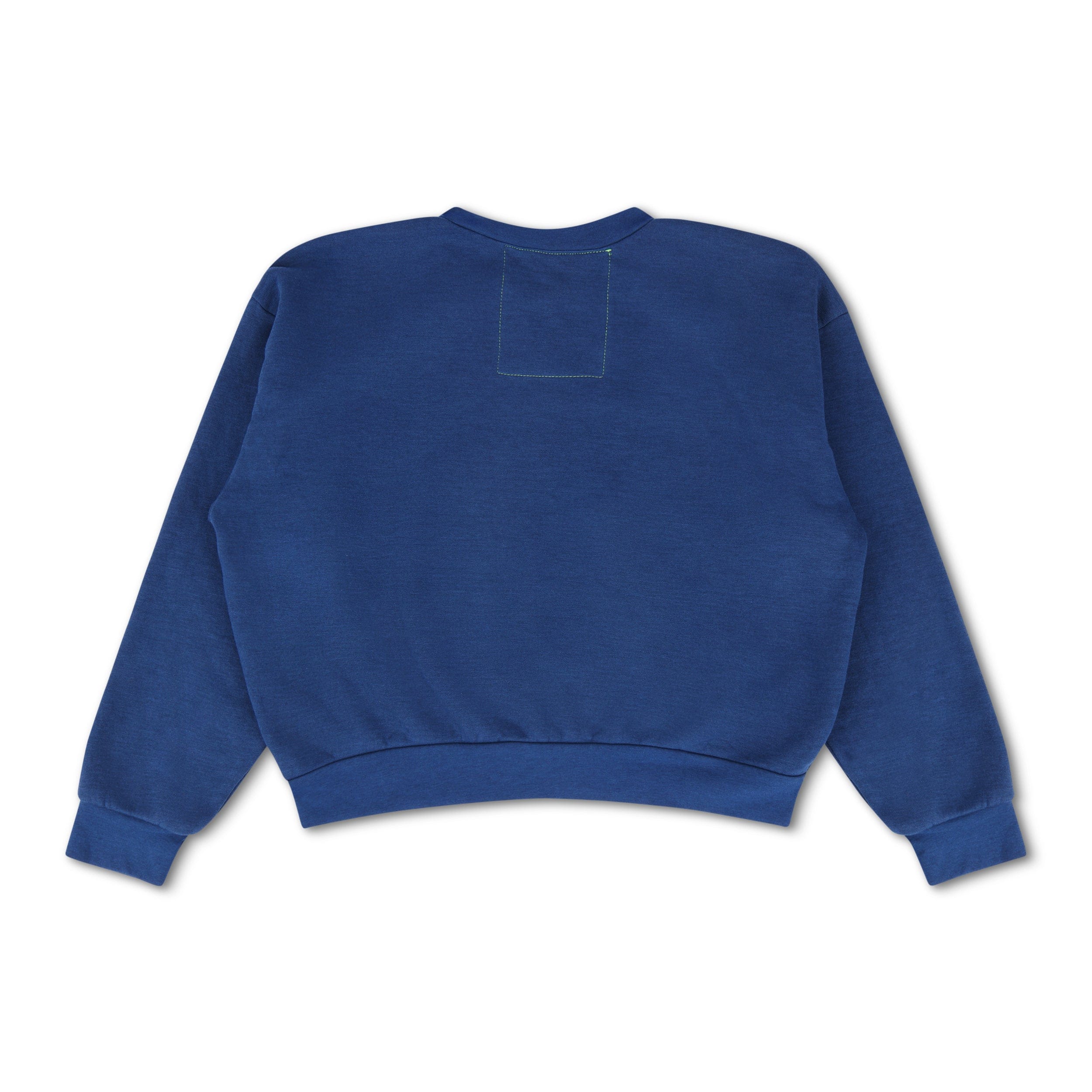 SEATTLE SEAHAWKS HELMET RELAXED CREW SWEATSHIRT - ROYAL