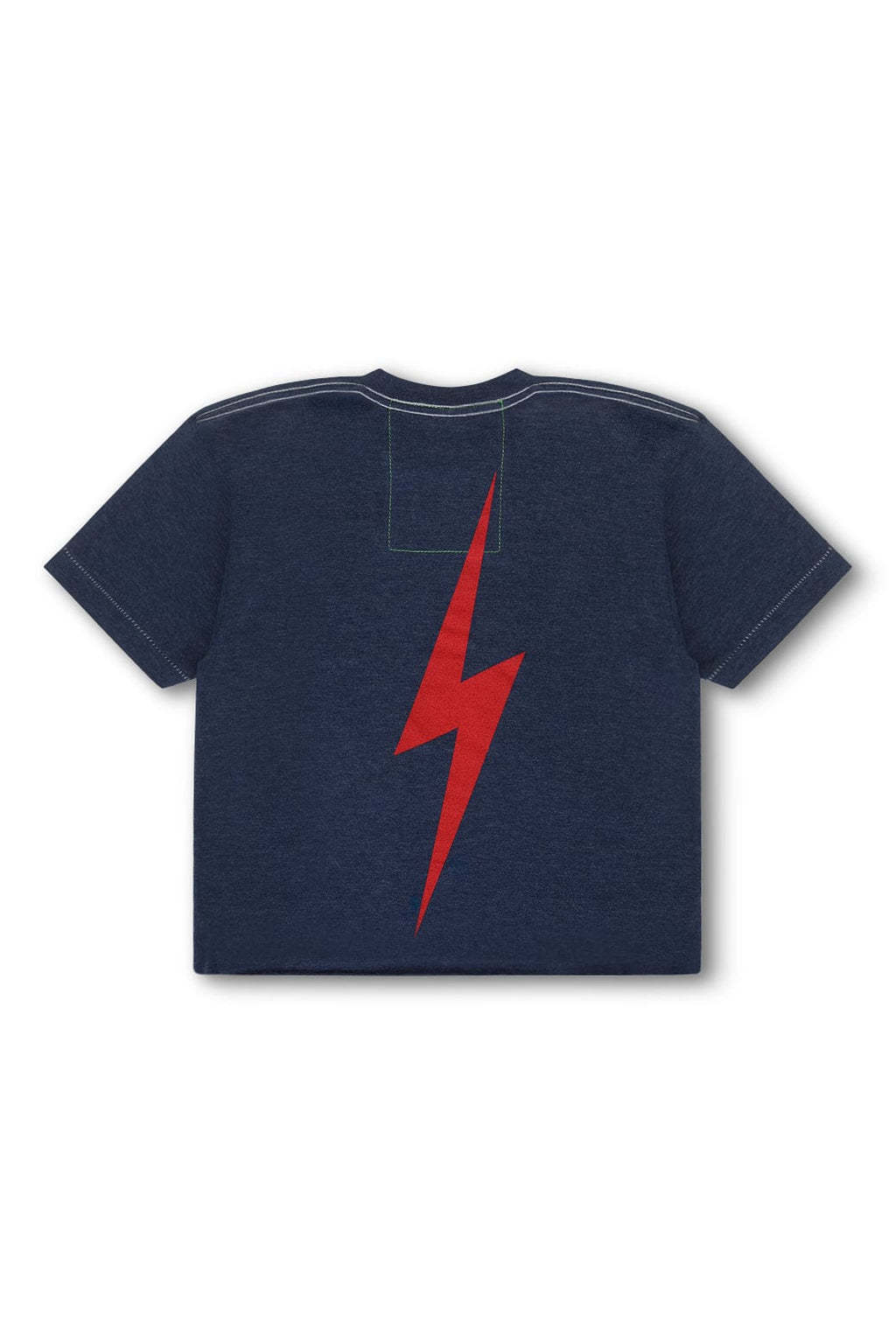 BOSTON RED SOX BOLT WOMEN'S BOYFRIEND TEE - NAVY