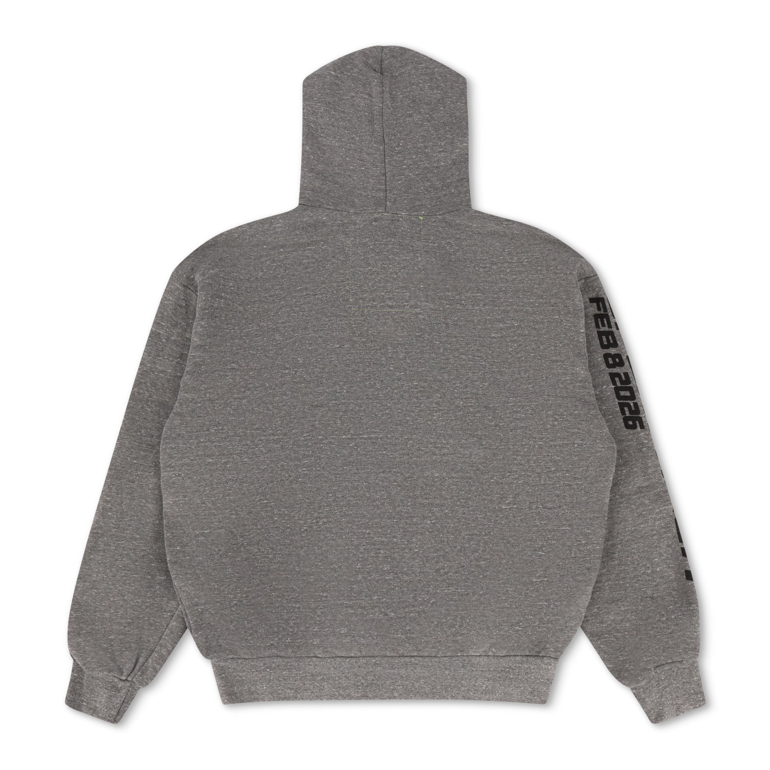 SUPER BOWL 2026 RELAXED PULLOVER HOODIE - HEATHER GREY