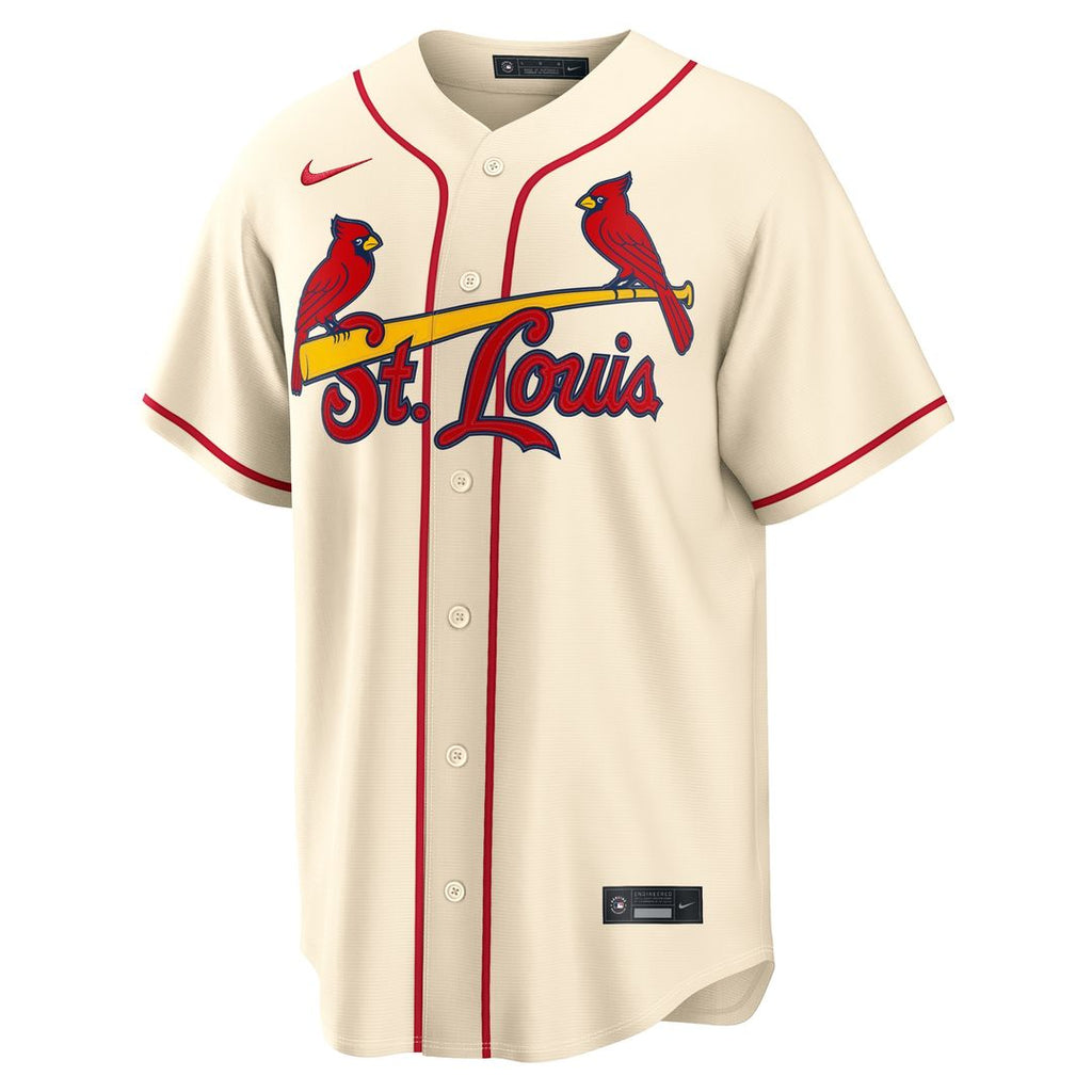 St. Louis Cardinals Masyn Winn Nike Alternate Replica Jersey - Cream