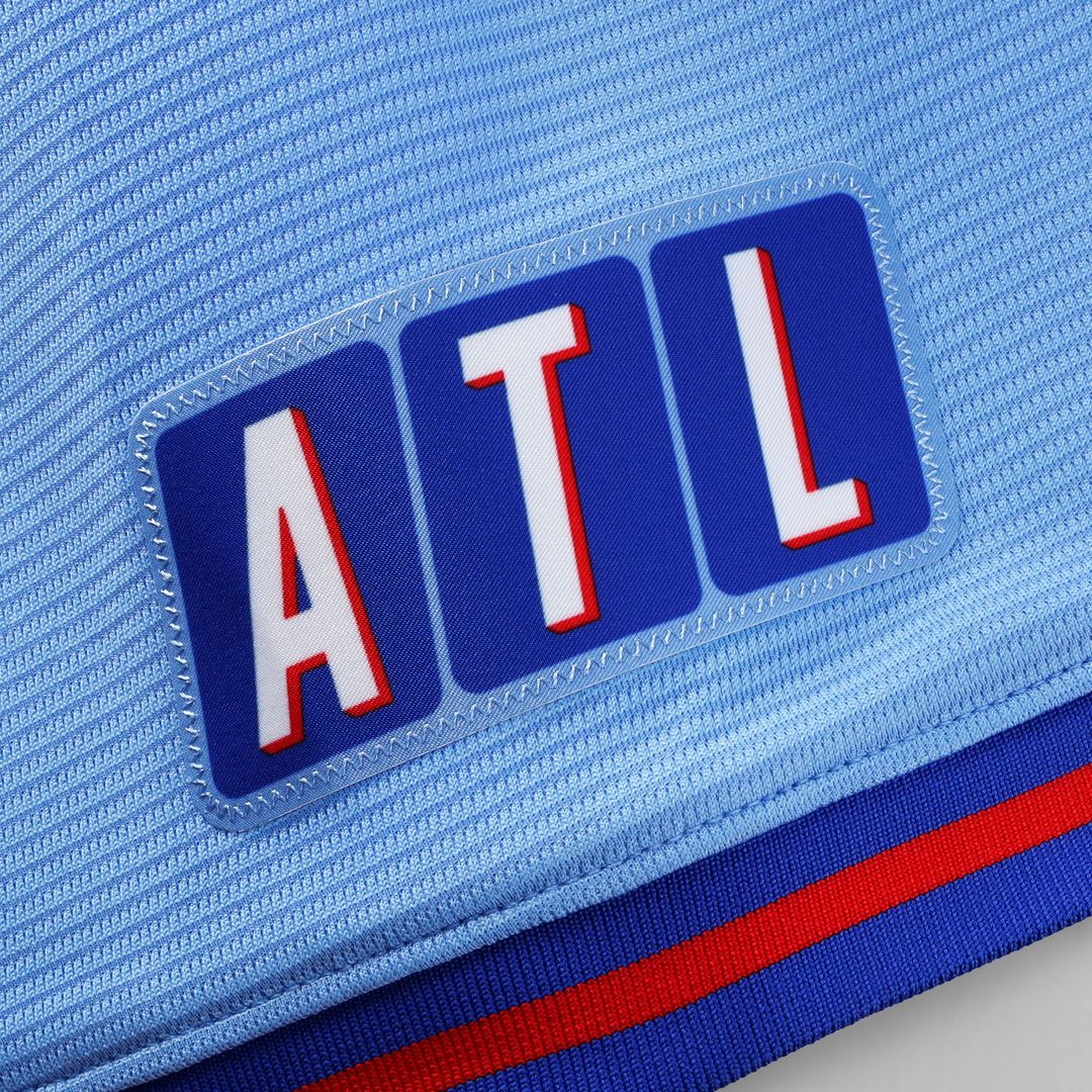 Atlanta Braves Hank Aaron Nike 2026 City Connect Stadium Jersey - Powder Blue