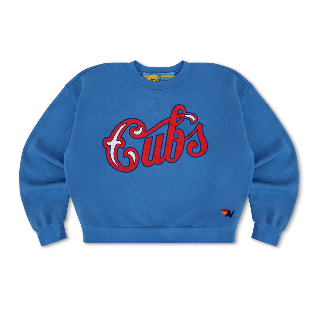 CHICAGO CUBS 2026 RELAXED CREW SWEATSHIRT - COBALT