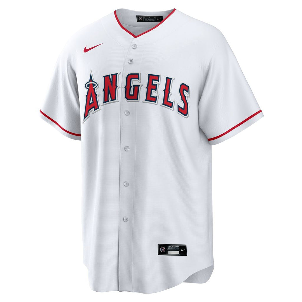 Los Angeles Angels Zach Neto Nike Home Replica Jersey - White