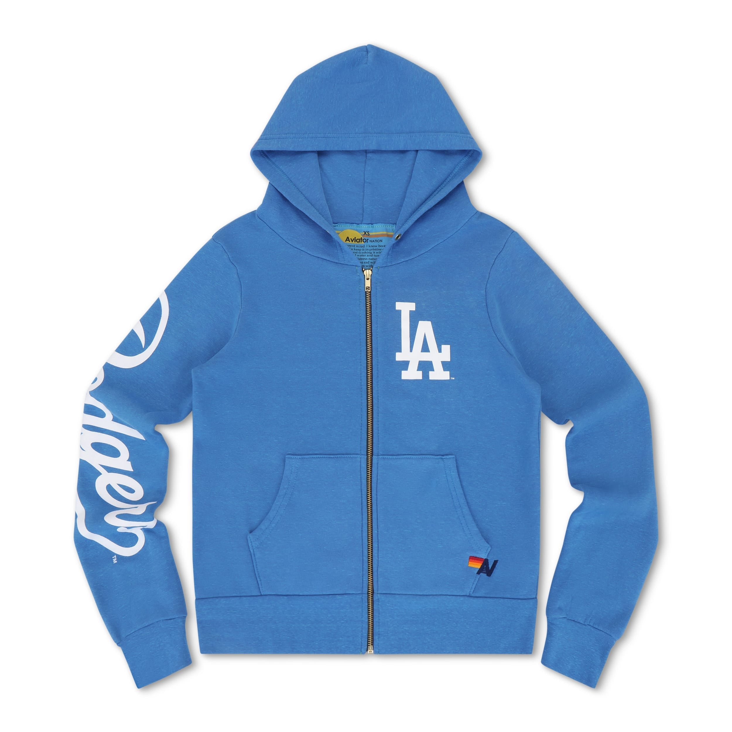 LOS ANGELES DODGERS 2026 ZIP HOODIE - COBALT