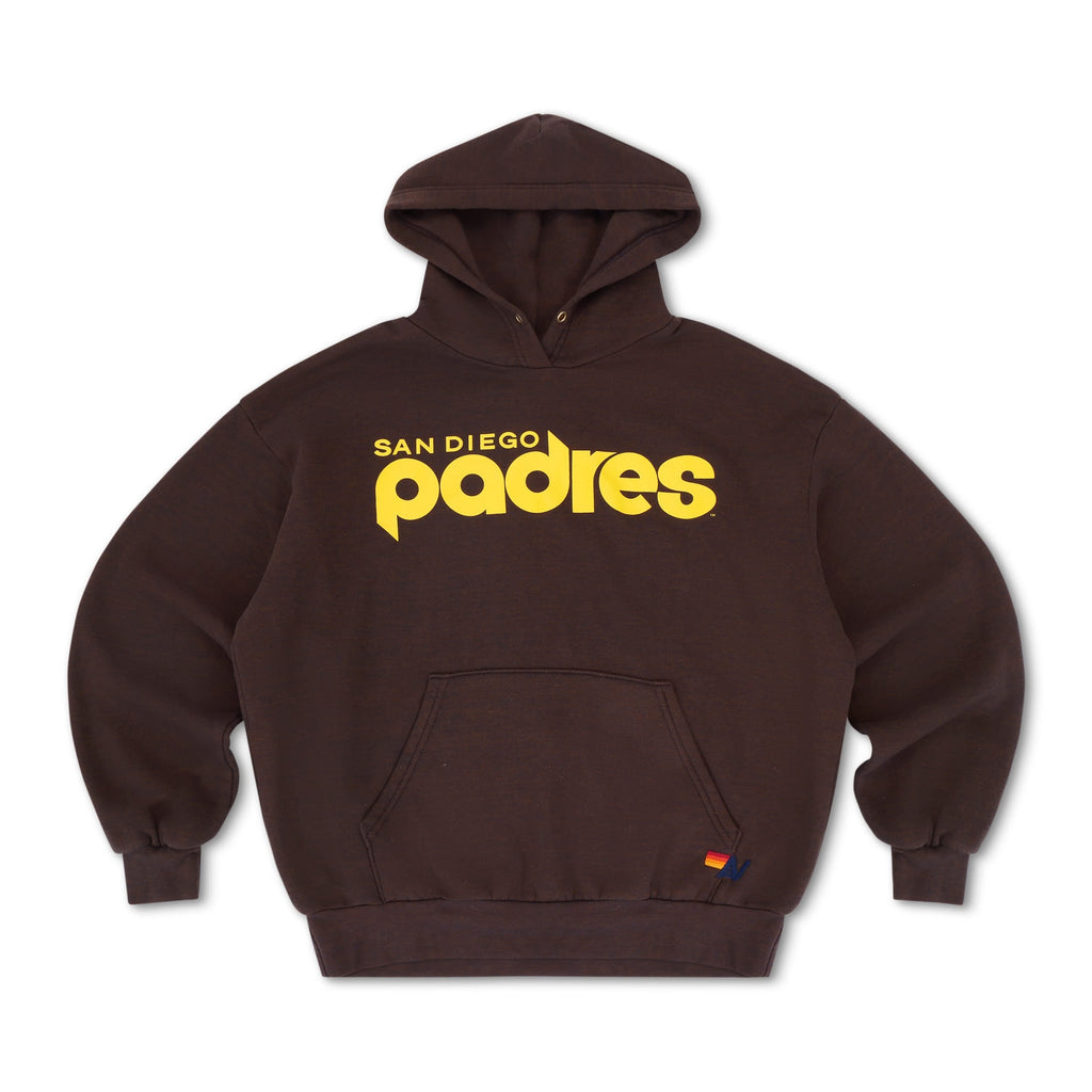 SAN DIEGO PADRES 2026 RELAXED PULLOVER HOODIE - BROWN