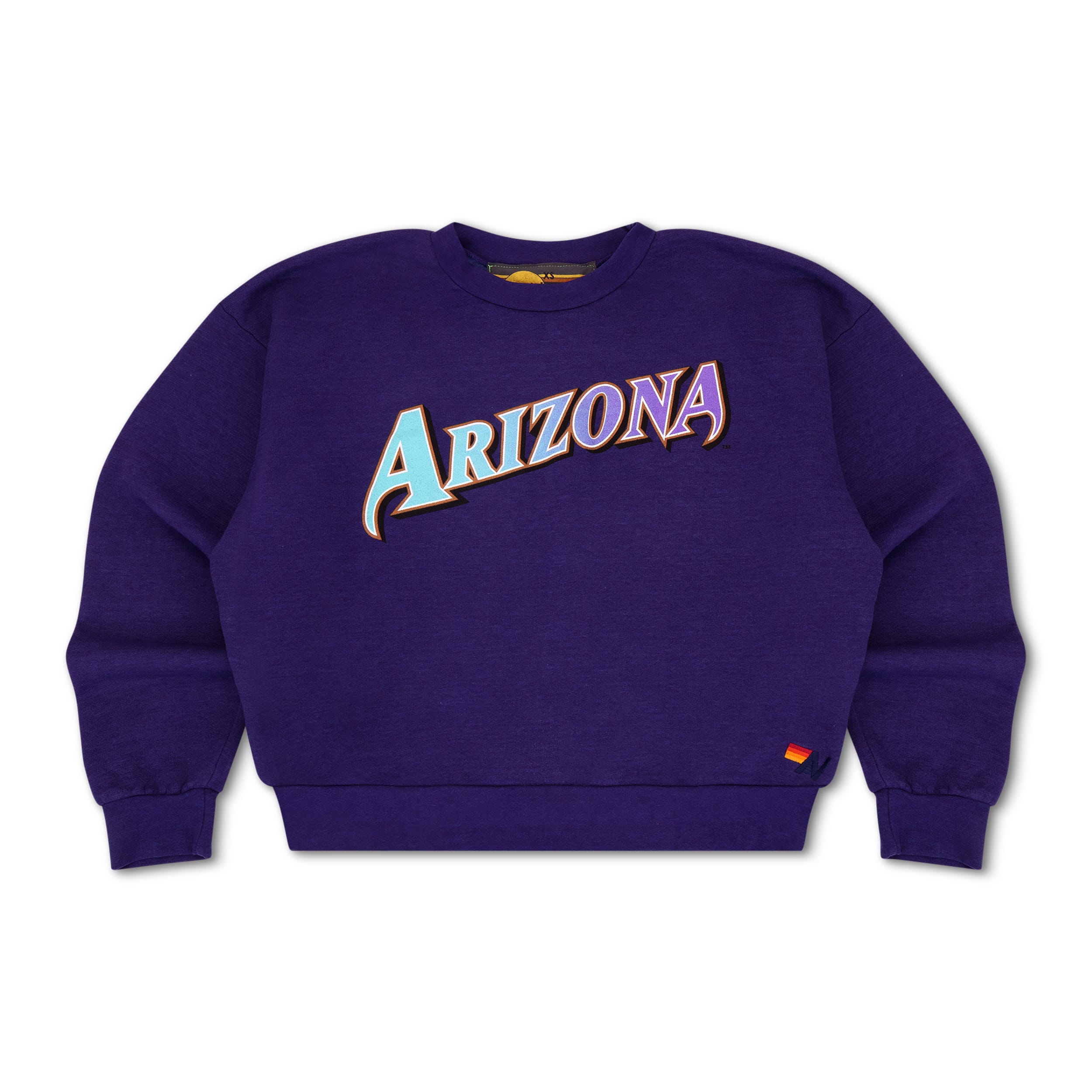 ARIZONA DIAMONDBACKS 2026 RELAXED CREW SWEATSHIRT - DEEP PURPLE