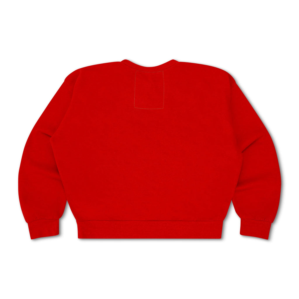 ATLANTA BRAVES 2026 RELAXED CREW SWEATSHIRT - RED