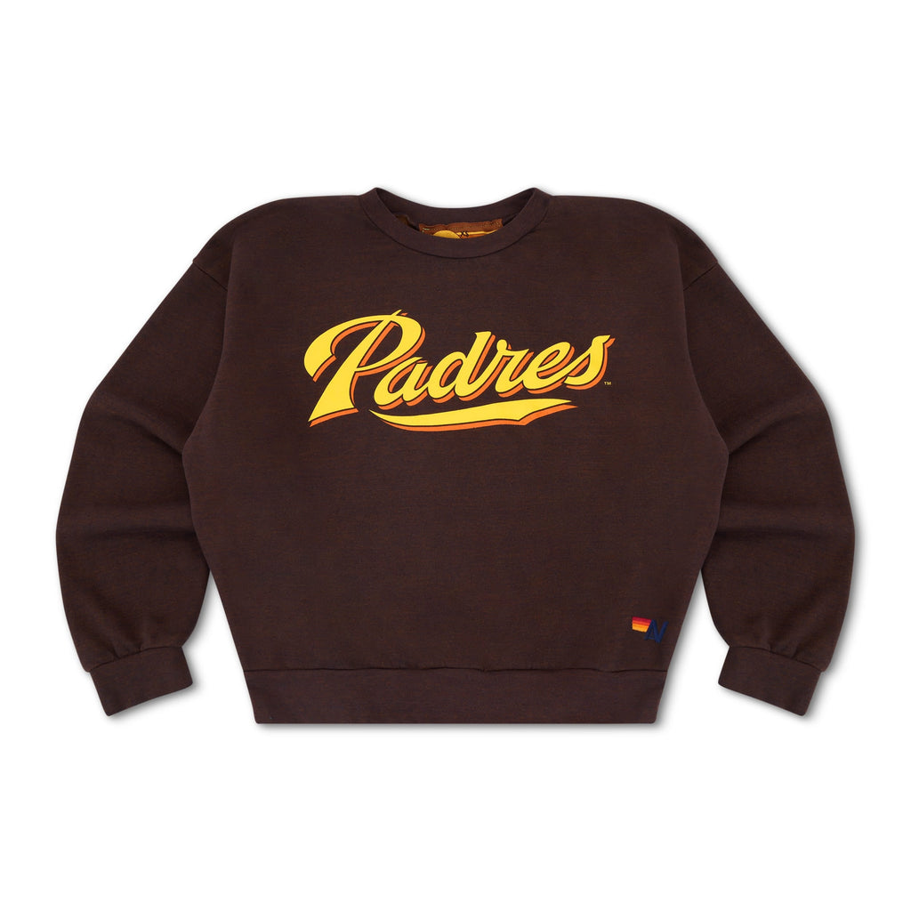 SAN DIEGO PADRES 2026 RELAXED CREW SWEATSHIRT - BROWN