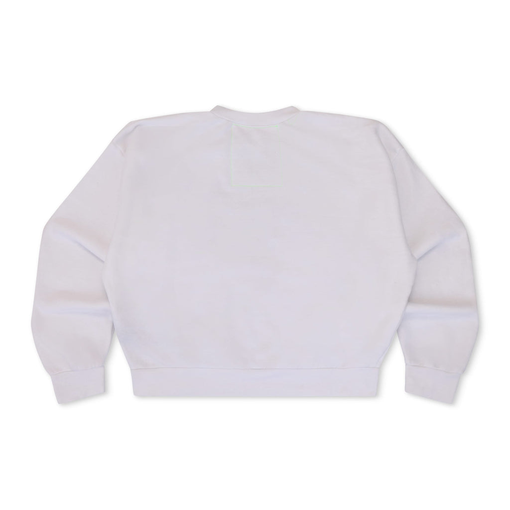 LOS ANGELES DODGERS 2026 RELAXED CREW SWEATSHIRT - WHITE