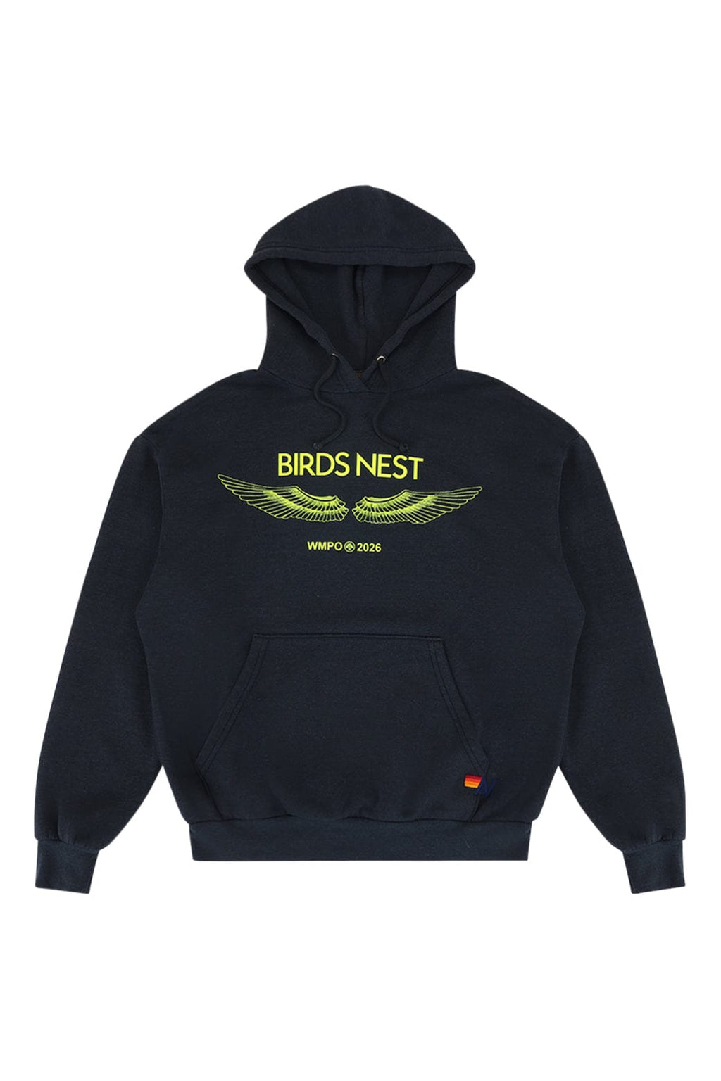 WMPO BIRDS NEST 2026 RELAXED PULLOVER HOODIE - CHARCOAL