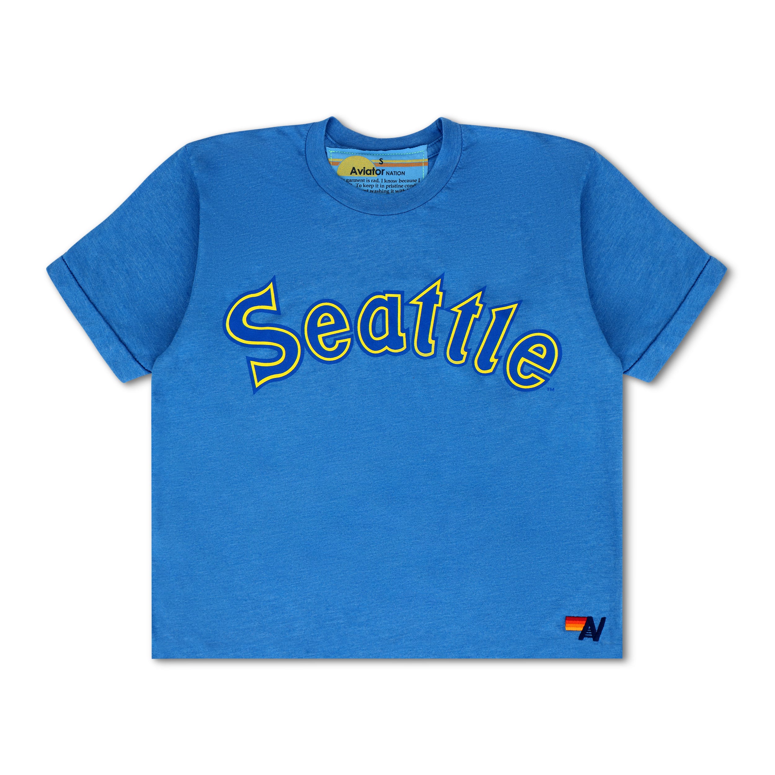 SEATTLE MARINERS 2026 BOYFRIEND TEE - COBALT