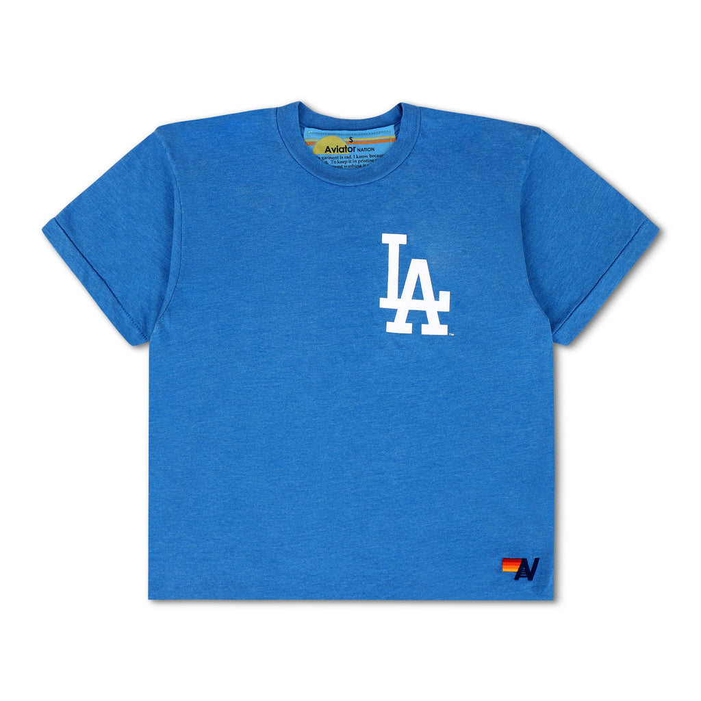 LOS ANGELES DODGERS 2026 BOYFRIEND TEE - COBALT