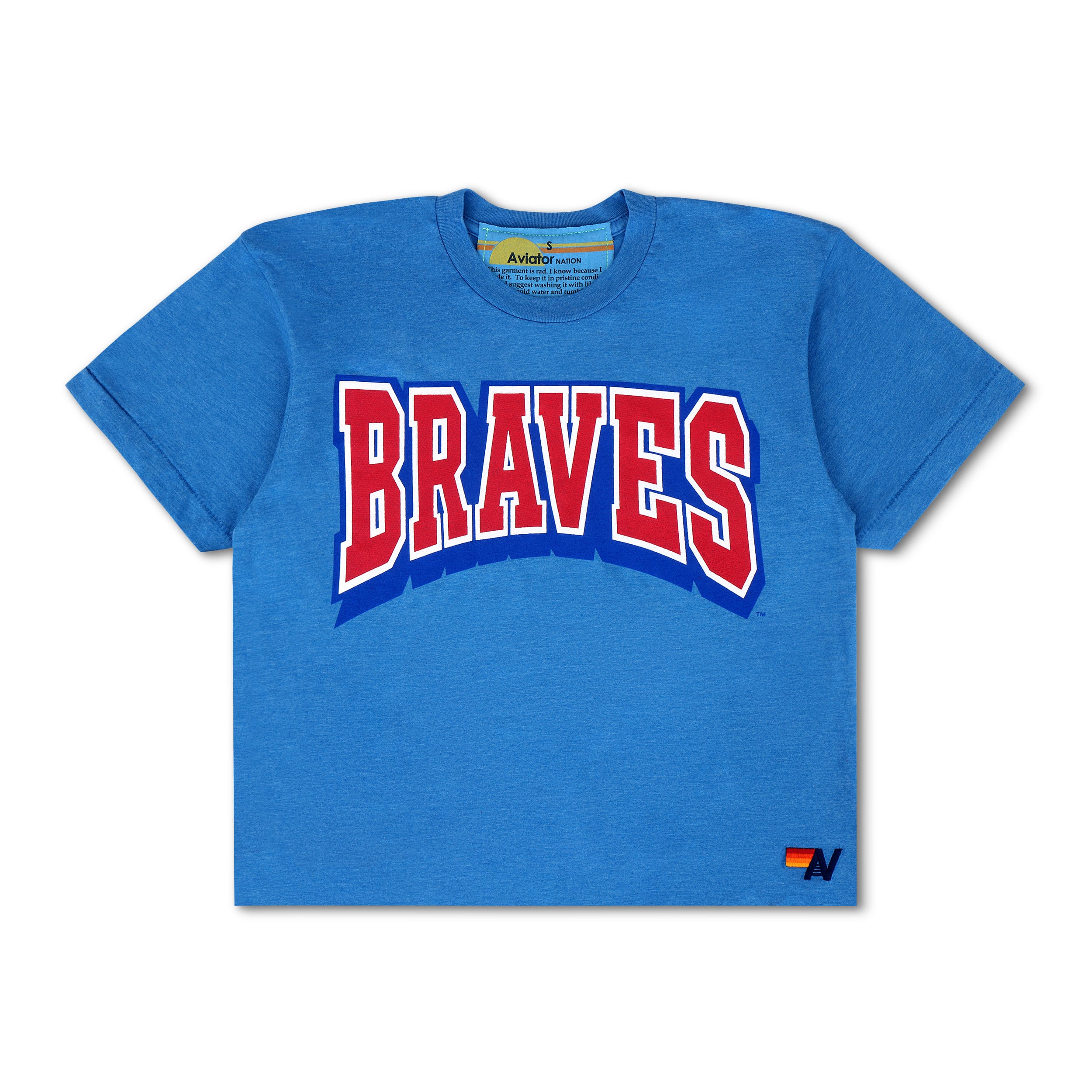 ATLANTA BRAVES 2026 BOYFRIEND TEE - COBALT