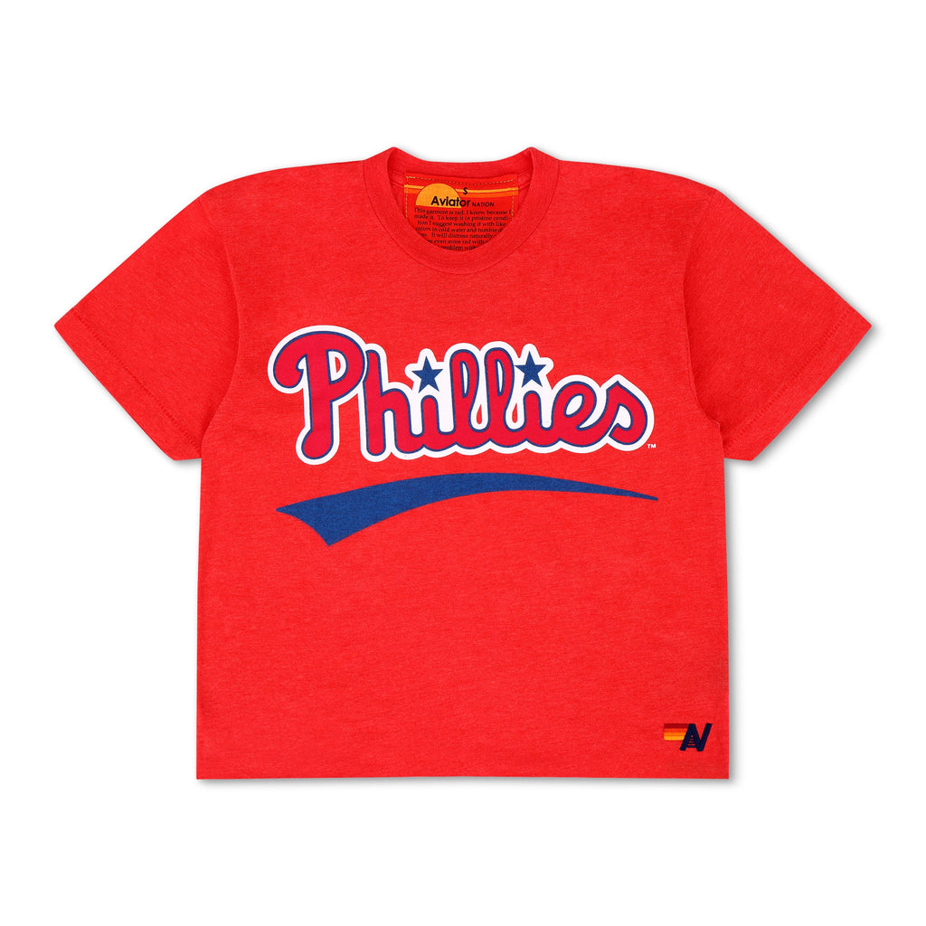 PHILADELPHIA PHILLIES 2026 BOYFRIEND TEE - RED