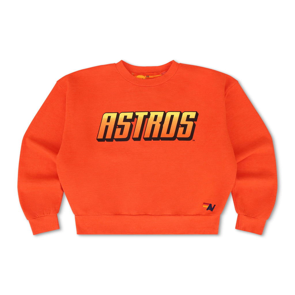 HOUSTON ASTROS 2026 RELAXED CREW SWEATSHIRT - ORANGE