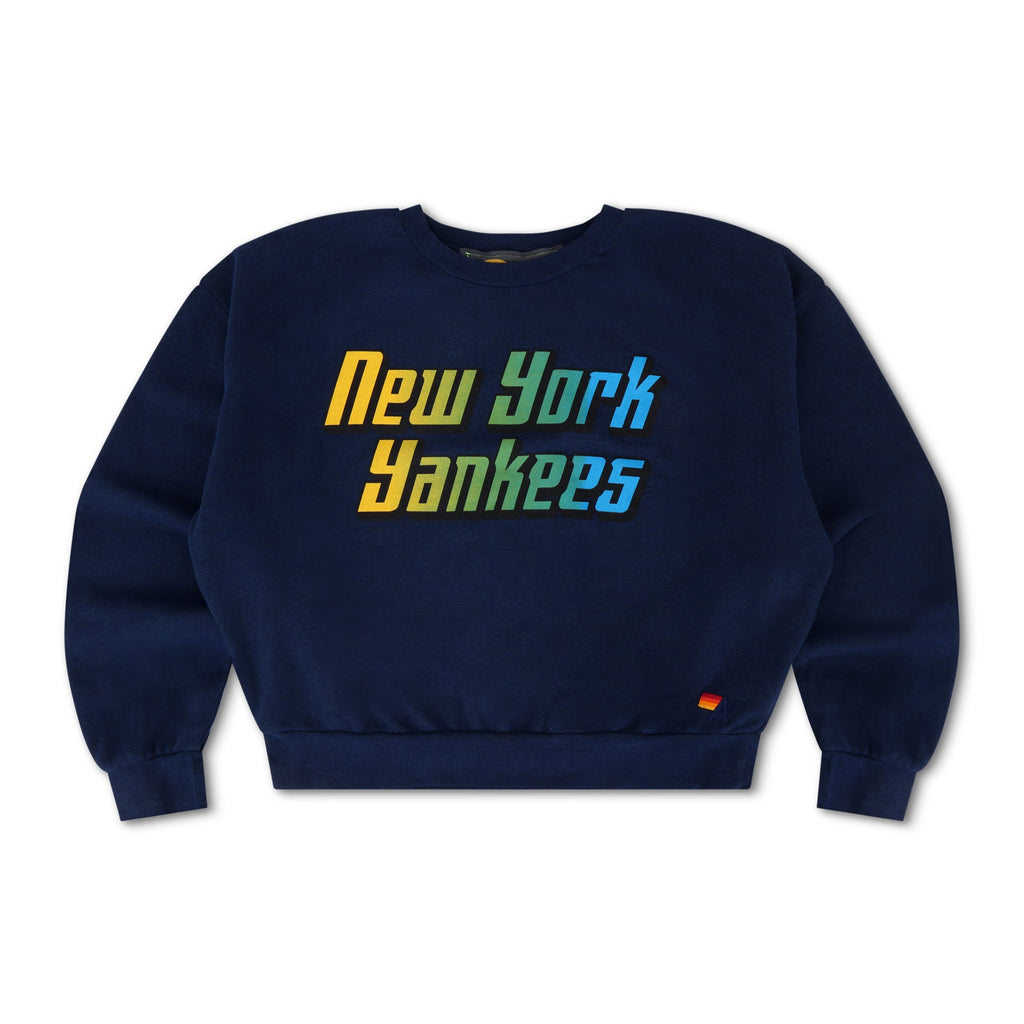 NEW YORK YANKEES 2026 RELAXED CREW SWEATSHIRT - NAVY