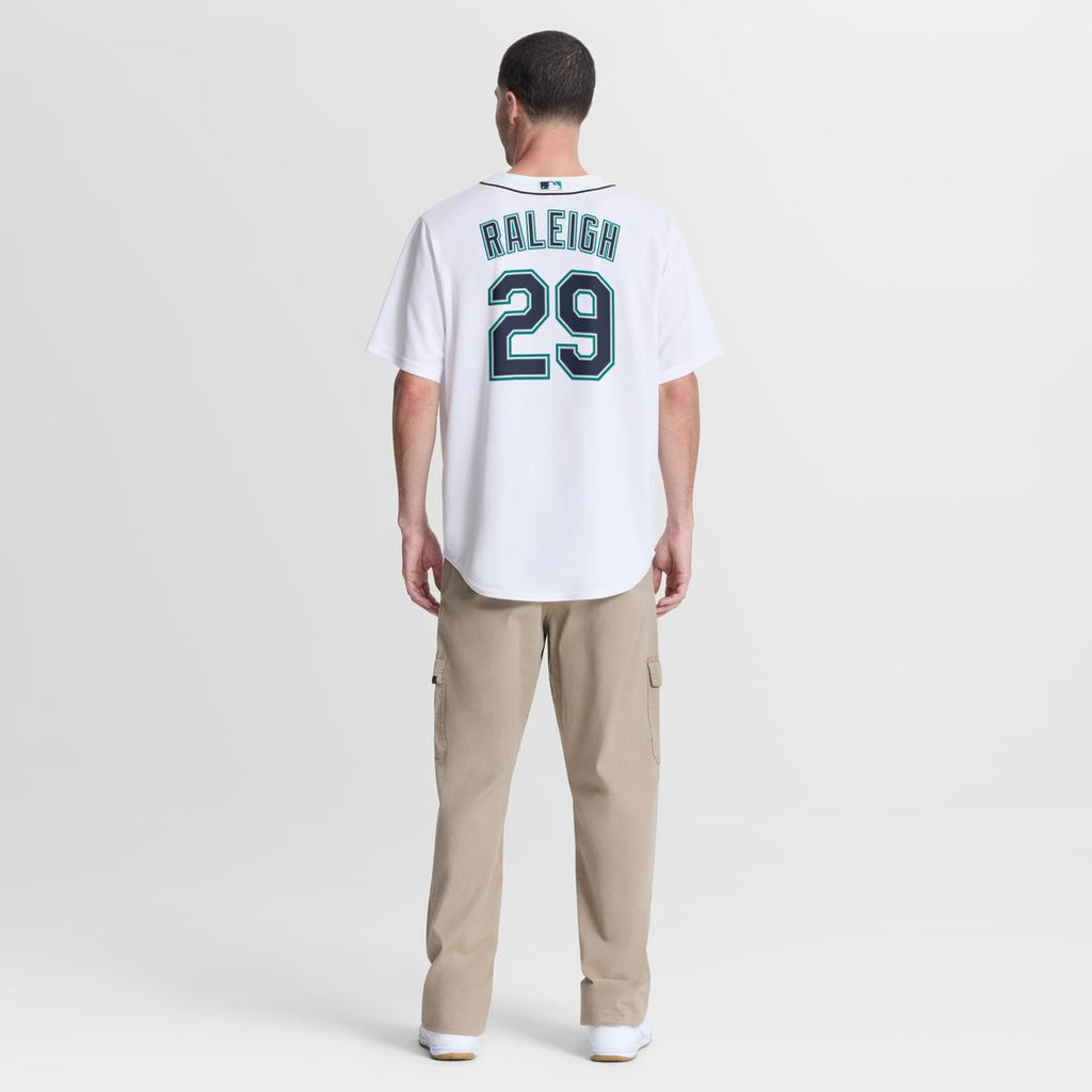 Seattle Mariners Cal Raleigh Nike Road Replica Jersey - Navy