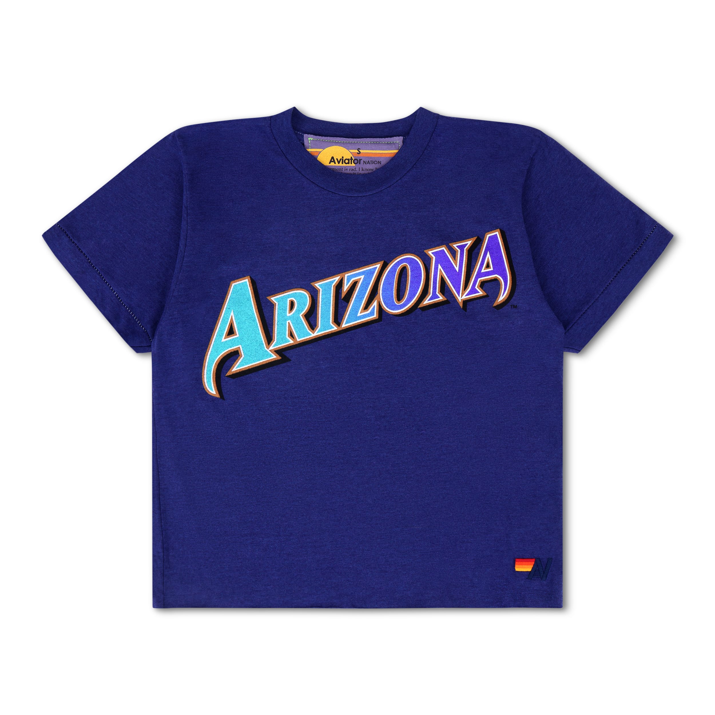 ARIZONA DIAMONDBACKS 2026 BOYFRIEND TEE - DEEP PURPLE