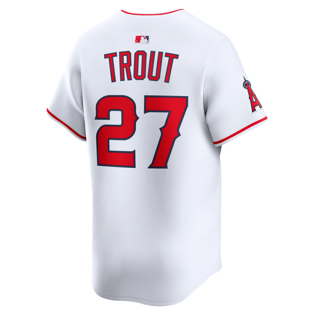 Los Angeles Angels Mike Trout Nike Alternate Limited Jersey - Red