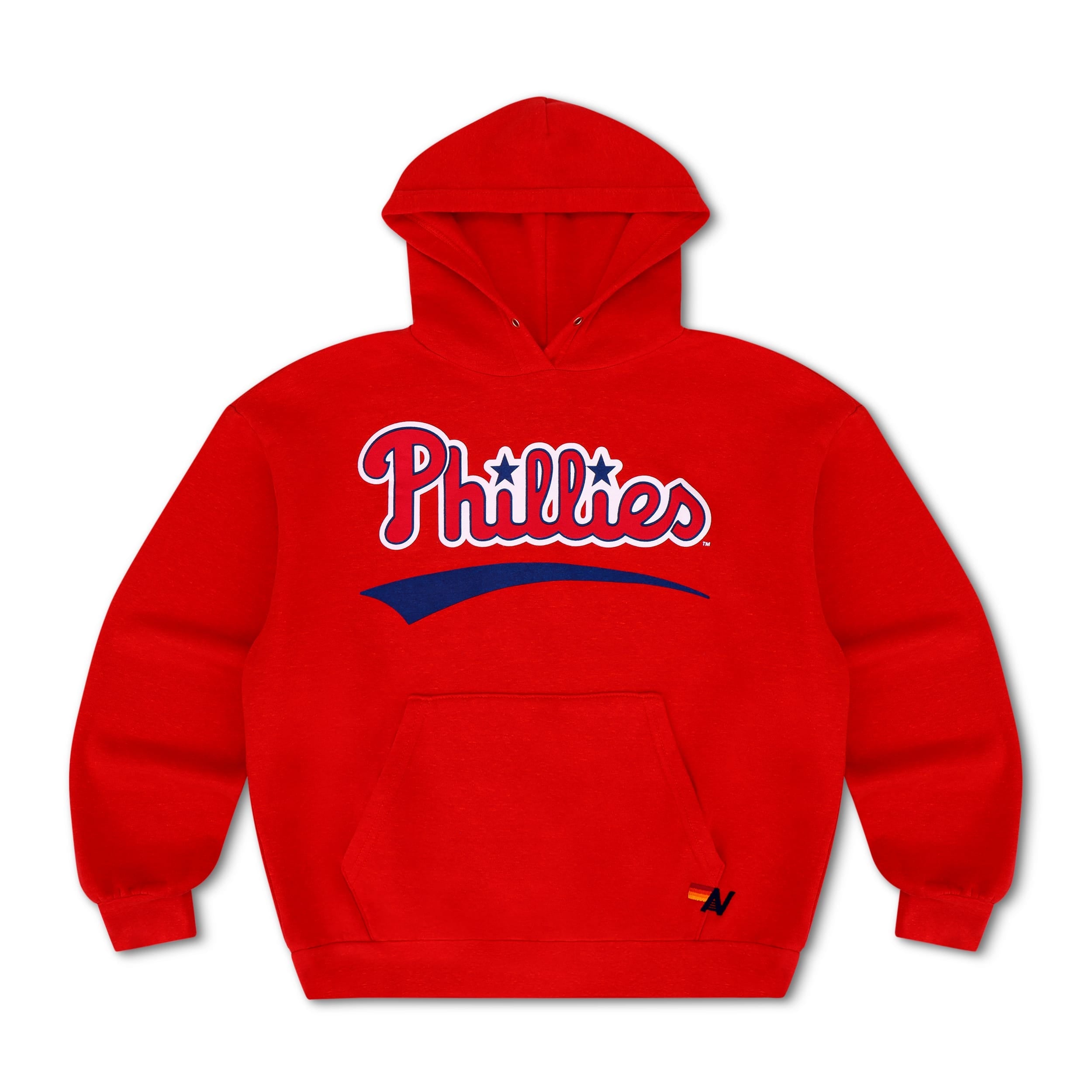 PHILADELPHIA PHILLIES 2026 RELAXED PULLOVER HOODIE - RED