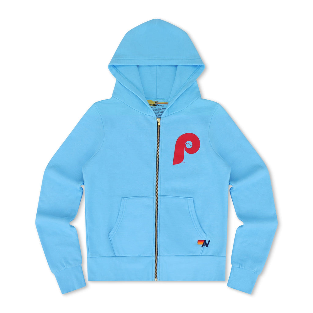PHILADELPHIA PHILLIES 2026 ZIP HOODIE - SKY