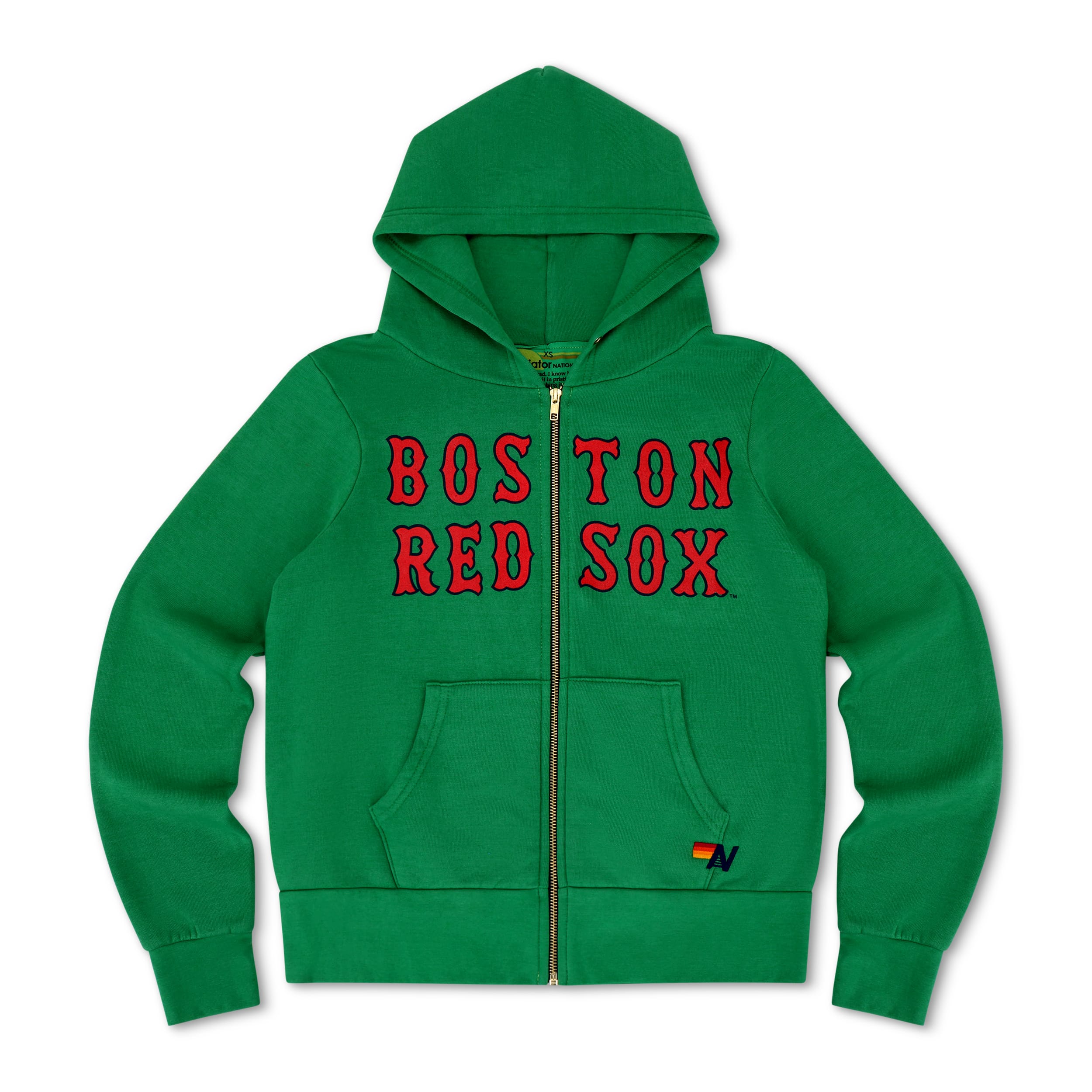 BOSTON RED SOX 2026 ZIP HOODIE - KELLY GREEN