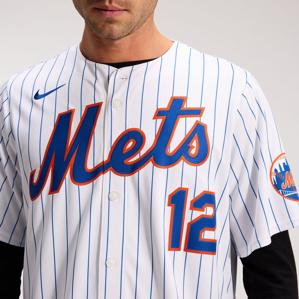 New York Mets Francisco Lindor Nike Alternate Limited Jersey - Black