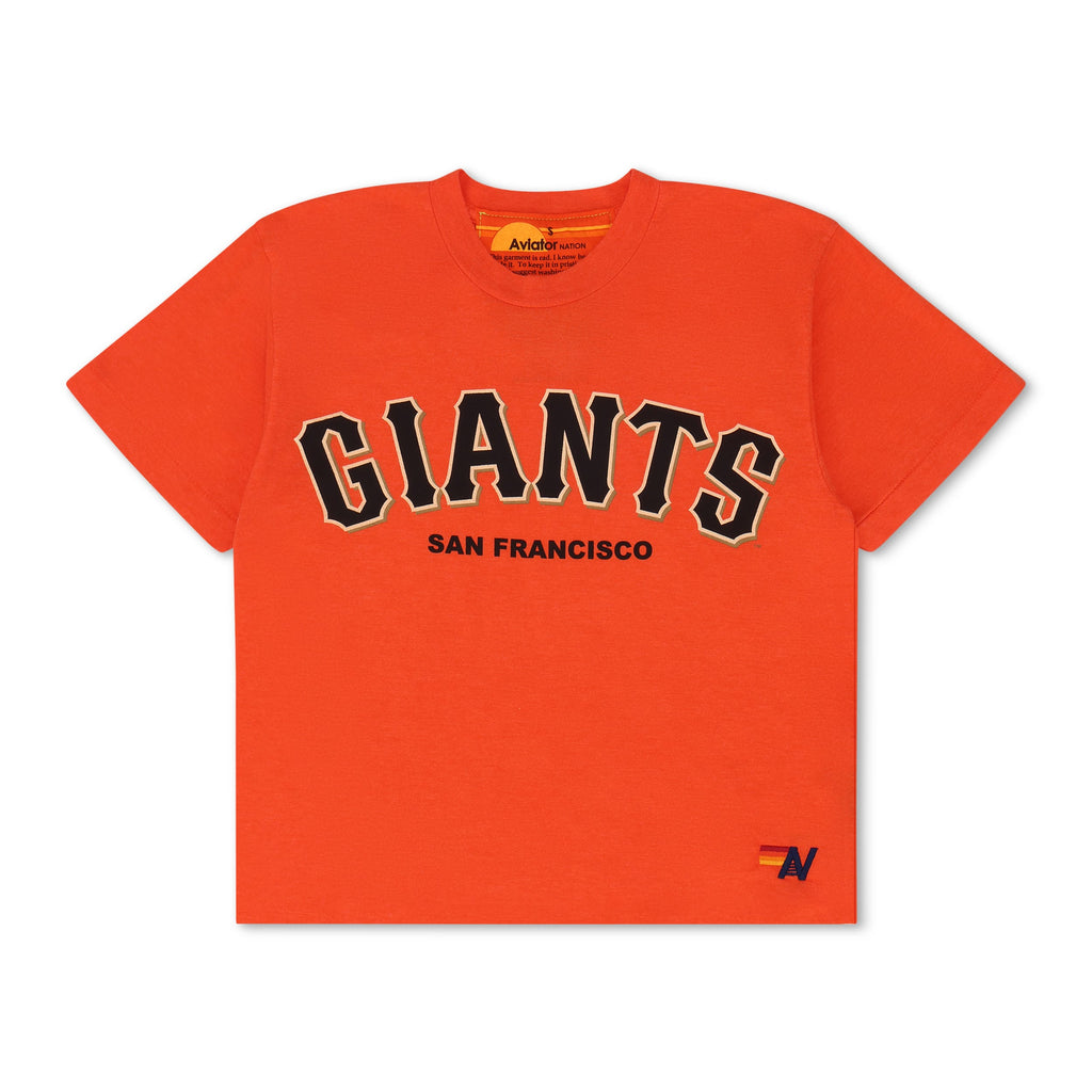 SAN FRANCISCO GIANTS 2026 BOYFRIEND TEE - ORANGE