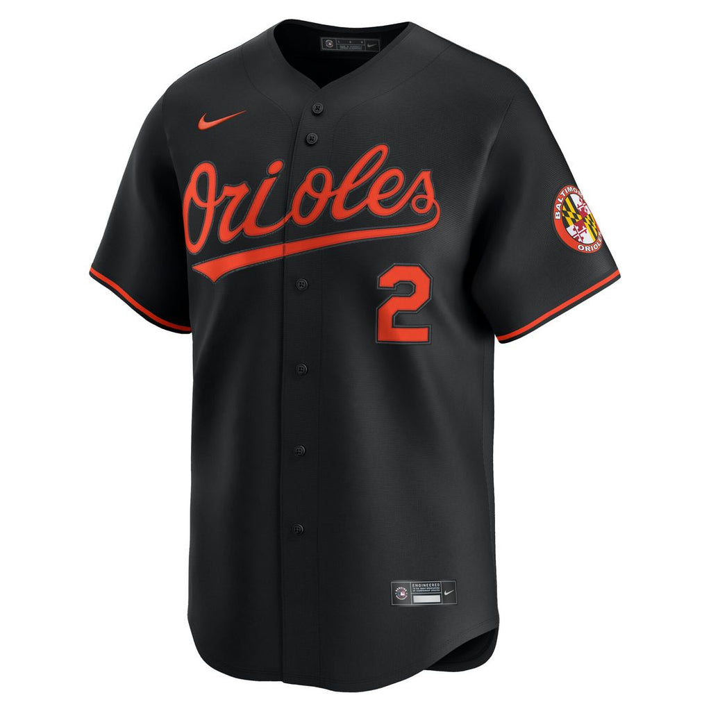 Baltimore Orioles Gunnar Henderson Nike Home Limited Jersey - White