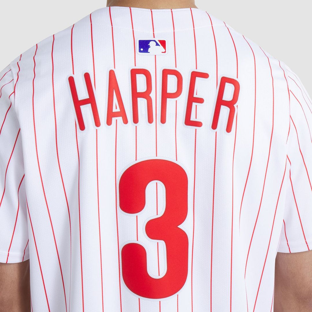 Philadelphia Phillies Bryce Harper Nike Road Limited Jersey - Gray