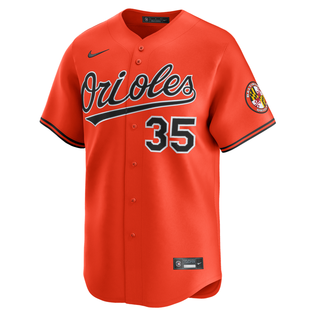 Baltimore Orioles Adley Rutschman Nike Road Limited Jersey - Gray
