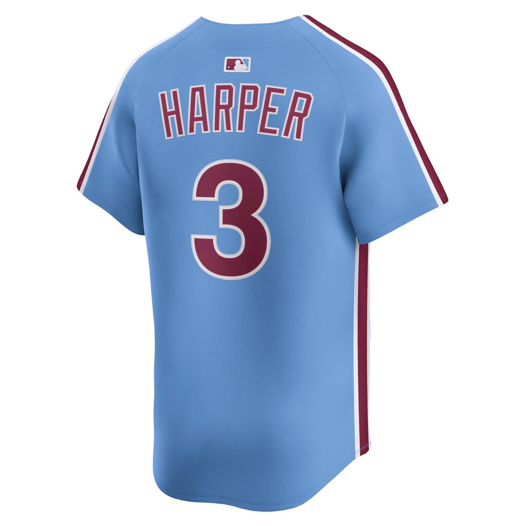 Philadelphia Phillies Bryce Harper Nike Home Limited Jersey - White