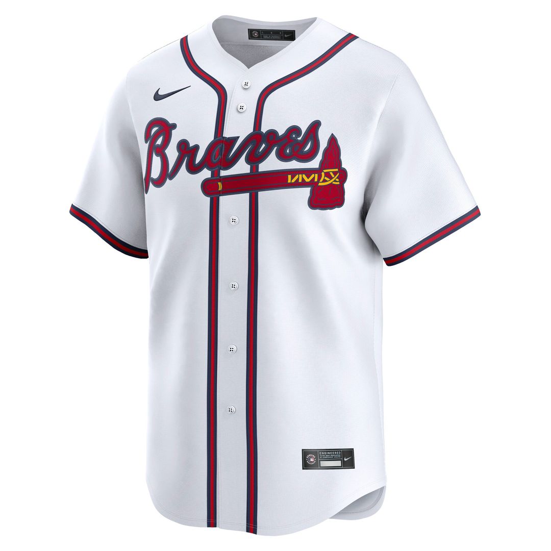 Atlanta Braves Austin Riley Nike Home Limited Jersey - White