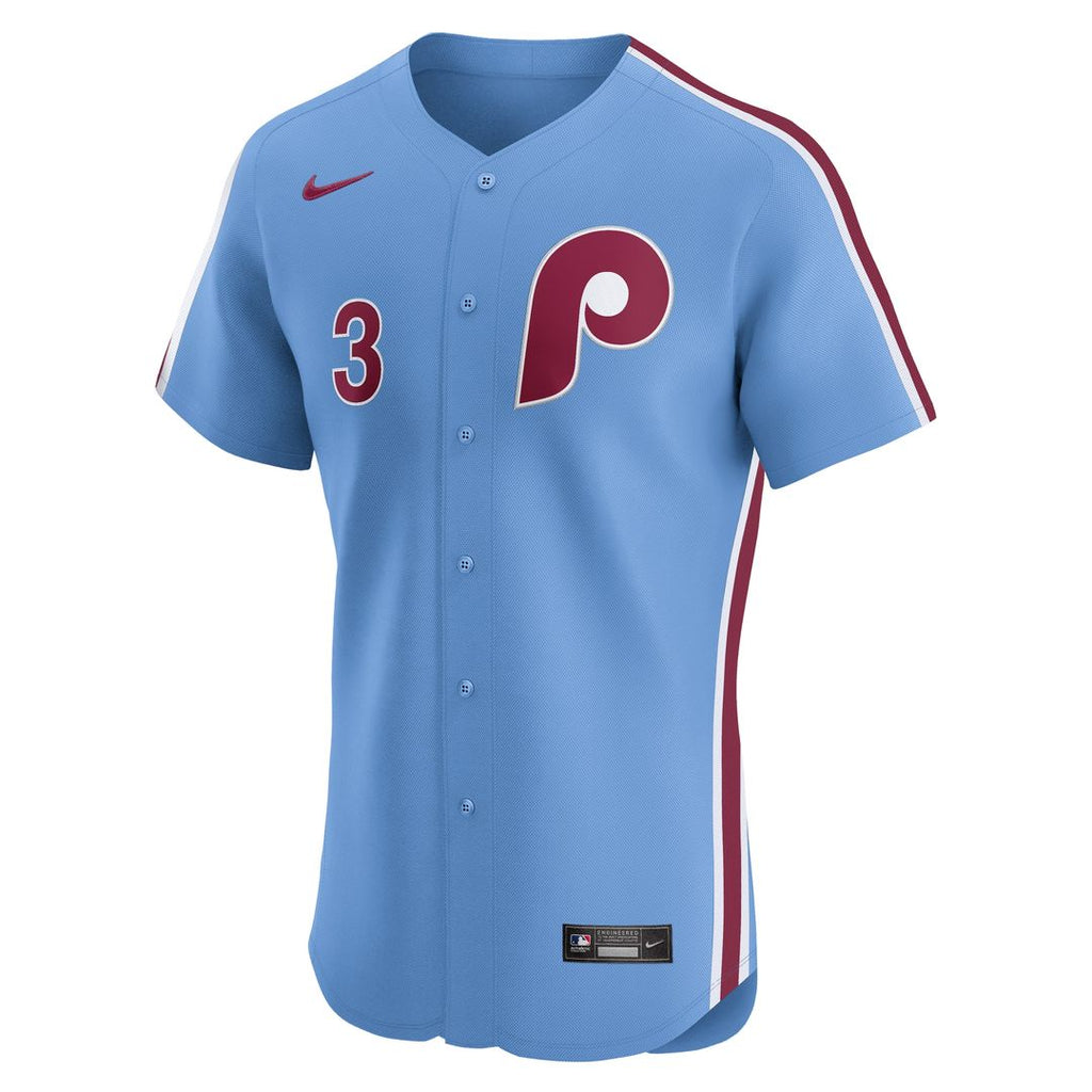 Philadelphia Phillies Bryce Harper Nike Alternate Elite Jersey - Light Blue