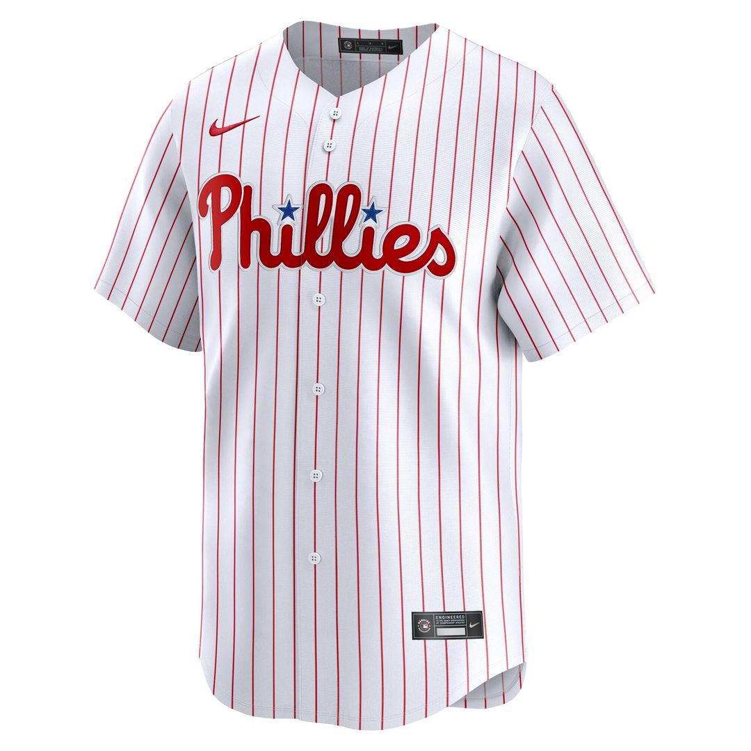 Philadelphia Phillies Aaron Nola Nike Home Limited Jersey - White