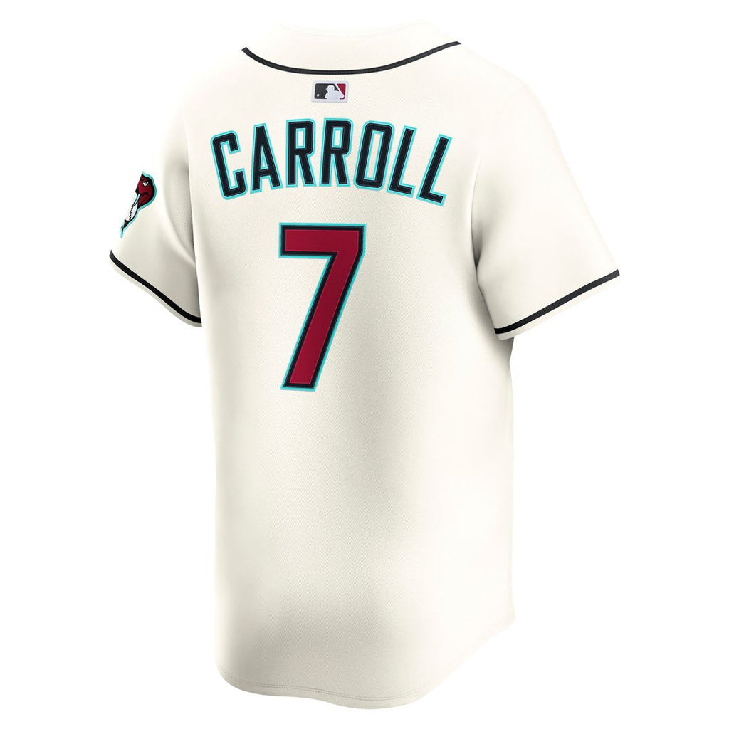 Arizona Diamondbacks Corbin Carroll Nike Home Limited Jersey - Cream