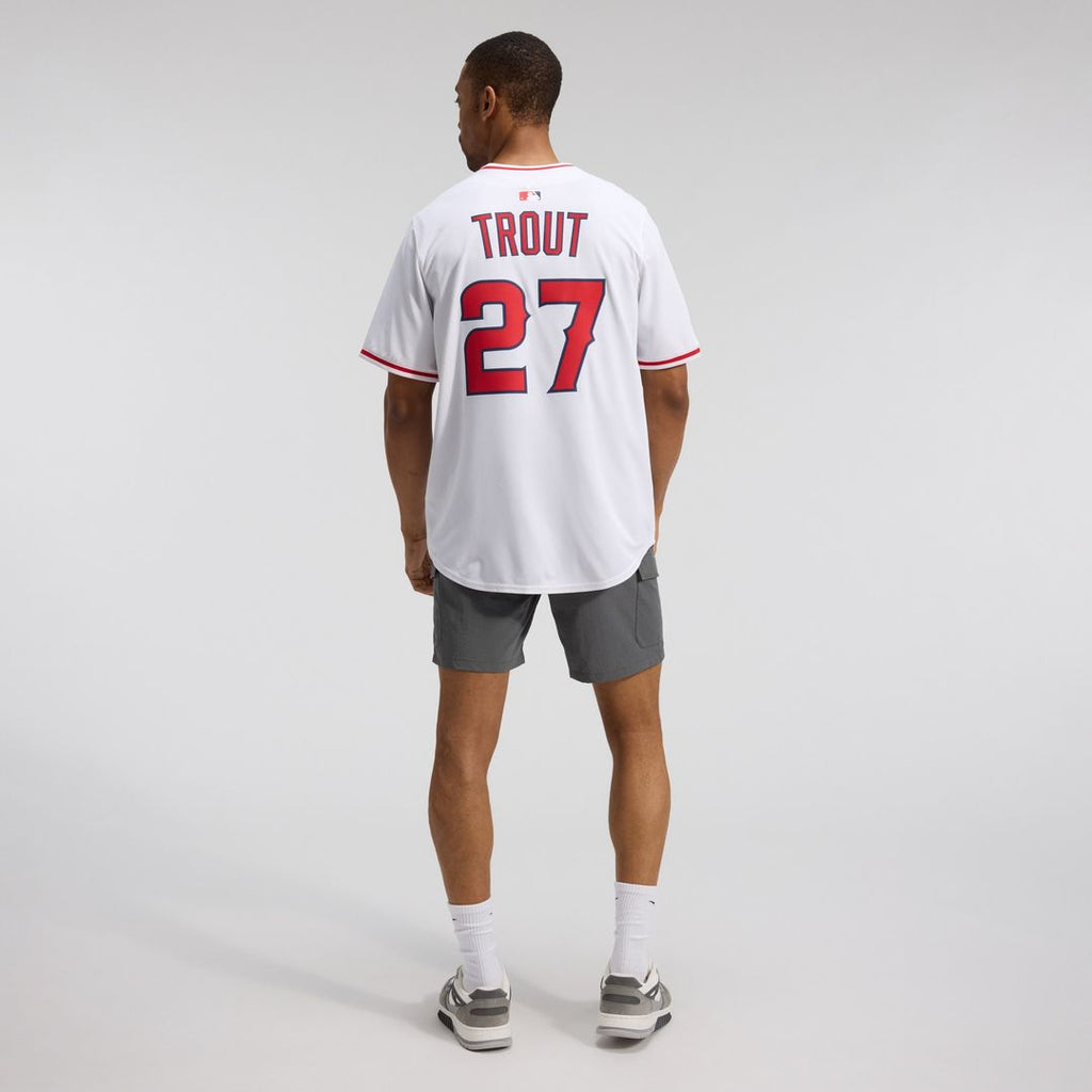 Los Angeles Angels Mike Trout Nike Home Limited Jersey - White