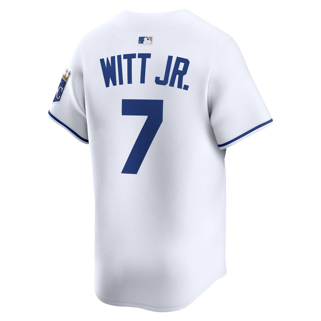 Kansas City Royals Bobby Witt Jr. Nike Home Limited Jersey - White