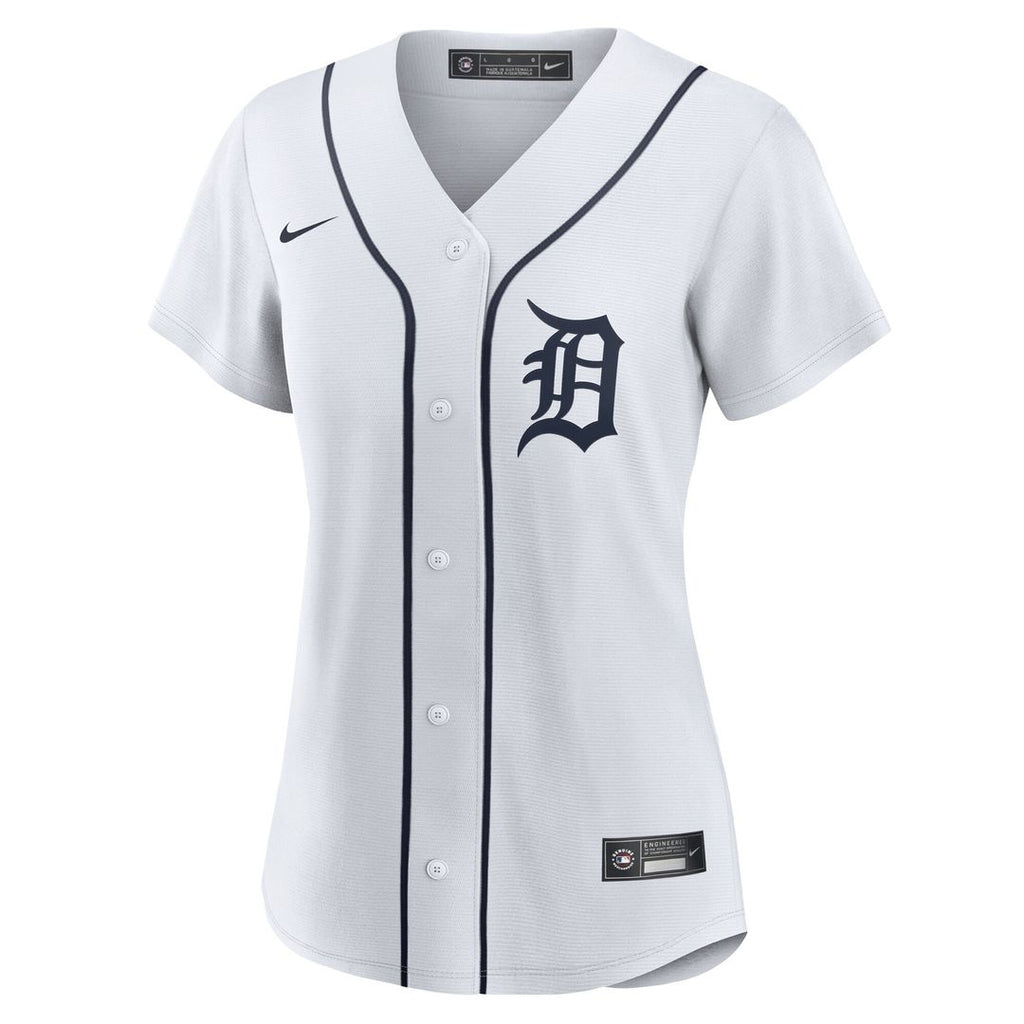 Detroit Tigers Gleyber Torres Nike Women's Home Replica Jersey - White