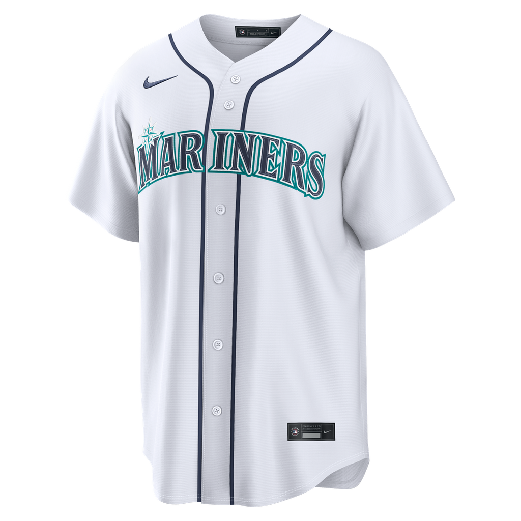 Seattle Mariners Cal Raleigh Nike Home Replica Jersey - White
